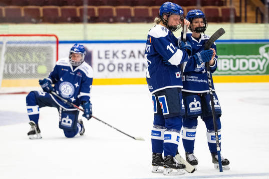 Leksands Hanna Lindqvist och Sofia Engström deppar