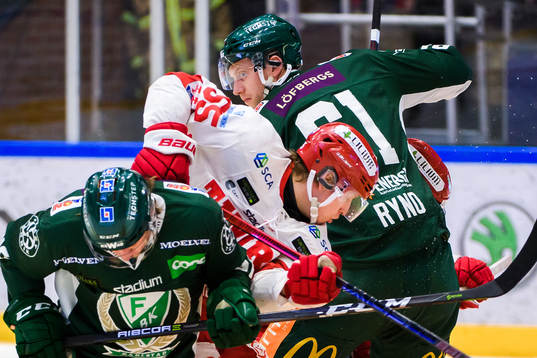 Timrås Vilmos Gallo och Färjestads Johan Ryno