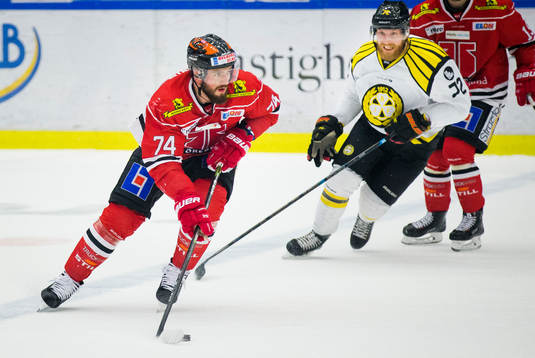 Örebros Nick Ebert och Brynäs Joachim Rohdin