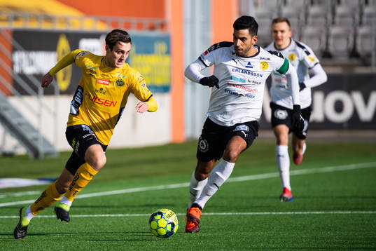 Elfsborgs Jonathan Levi och Frejs Pedro Ribeiro