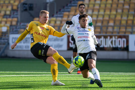 Elfsborgs Per Frick och Frejs Moustafa Zeidan