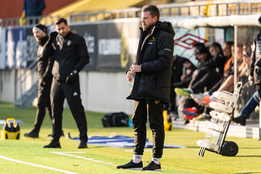 Elfsborgs manager Jimmy Thelin