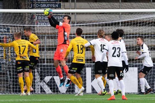 Elfsborgs målvakt Kevin Stuhr Ellegaard