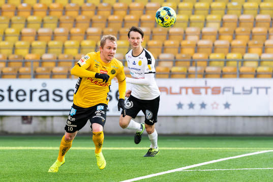 Elfsborgs Simon Lundevall och Frejs Hjalmar Ekdal