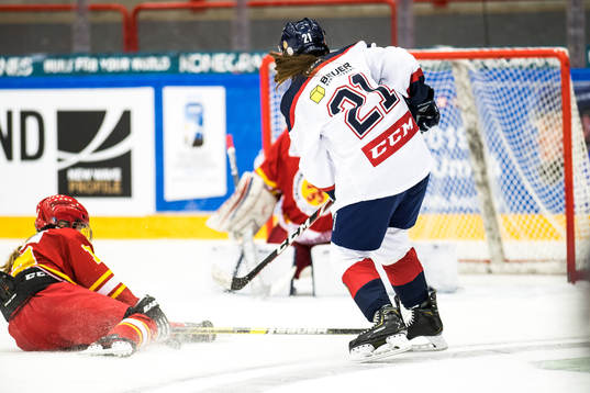 Stockholm 21 med skott på mål i ishockey i Stålbucklan
