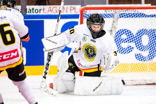 Södermanlands målvakt Tindra Oknefjell