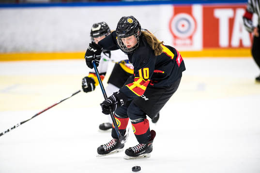 Skåne/Blekinges Maria Lindberg  i Stålbucklan mellan