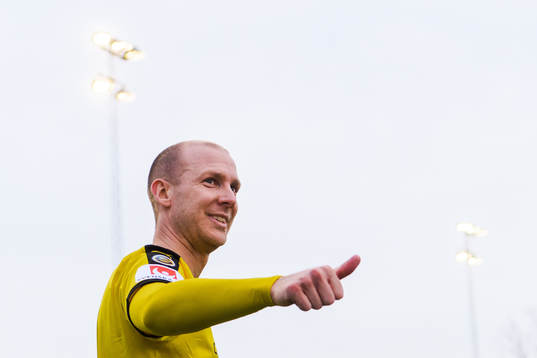 Halmstads Andreas Johansson  jublar