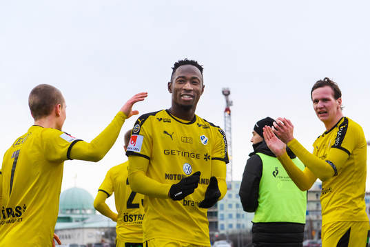 Halmstads Sadat Karim jublar