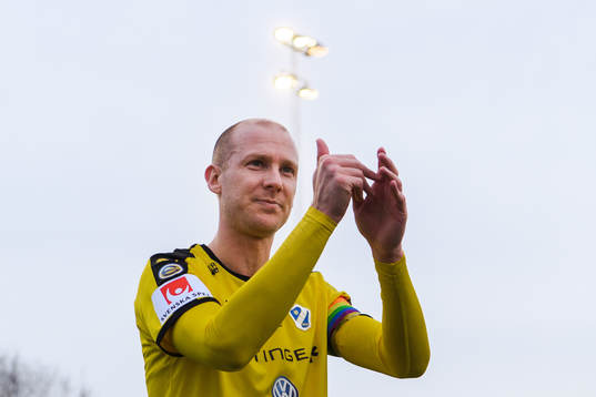 Halmstads Andreas Johansson jublar