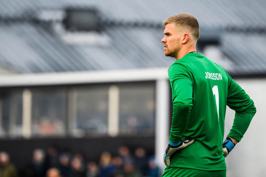 Sirius målvakt Lukas Jonsson