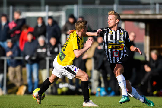 Landskronas Linus R Olsson mot Lunds Oskar Malmgren