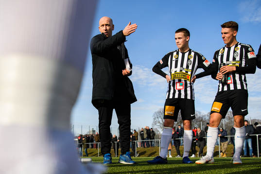 Landskronas tränare Billy Magnusson