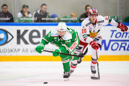 Rögles Samuel Jonsson och Moras Nils Carnbäck