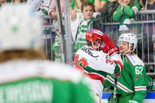 Rögles Leon Bristedt och Moras Jonathan Carlsson