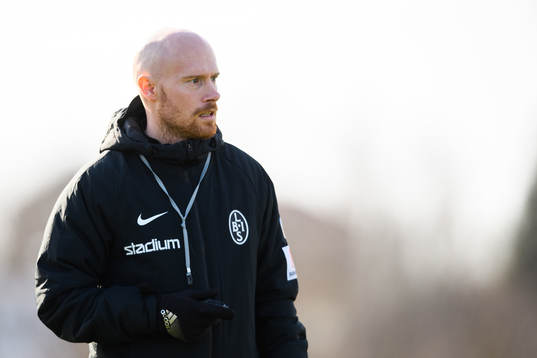 Landskronas assisterande tränare Max Mölder