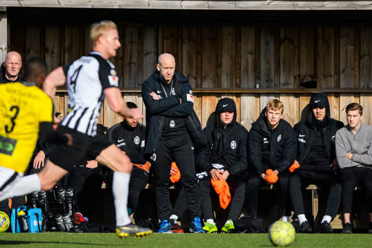 Landskronas tränare Billy Magnusson