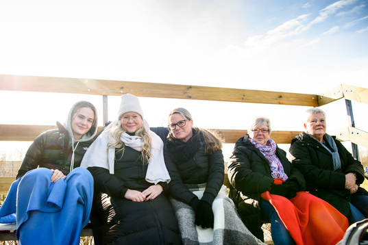 Mea Jedin, Filippa Andersson, Jelena Hellberg, Lena