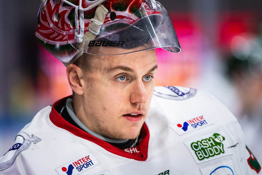 Frölundas målvakt Johan Mattsson