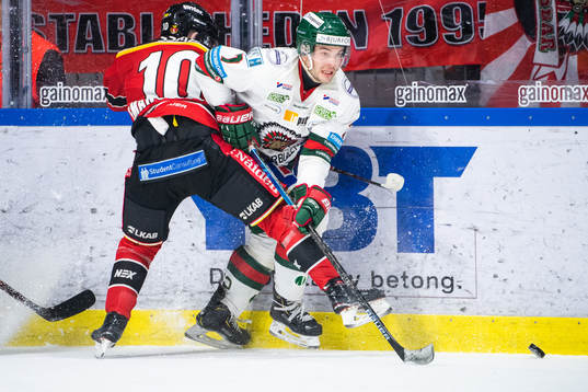 Luleås Einar Emanuelsson och Frölundas Pathrik Westerholm