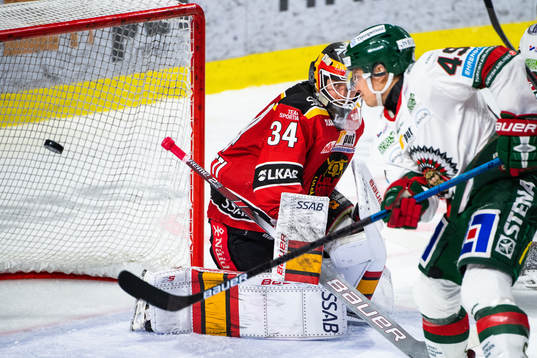 Luleås målvakt Joel Lassinantti