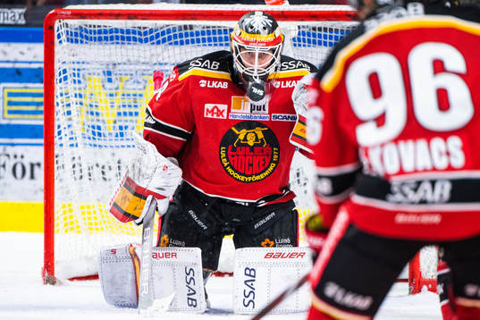 Luleås målvakt Joel Lassinantti