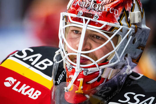 Luleås målvakt Niklas Rubin