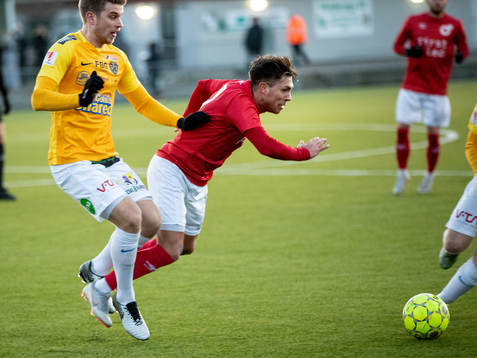Degerfors Nikola Ladan mot Falkenbergs Marcus Mathisen