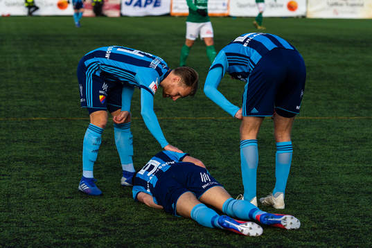 Djurgårdens Haris Radetinac har ont