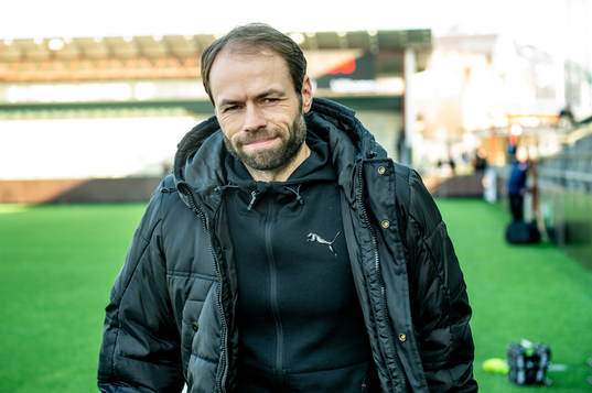 Häckens tränare Andreas Alm
