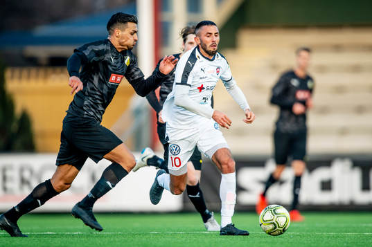 Häckens Ahmed Yasin mot Rosengårds Egzon Sekiraca