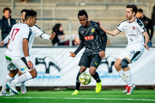 Häckens Nasiru Mohammed mot Rosengårds Ali Jasim och