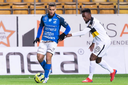 Norrbys Jasen Khayat och AIKs Heradi Rashidi