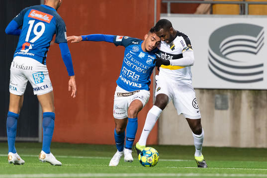Norrbys Abbas Mohamad och AIKs Henok Goitom