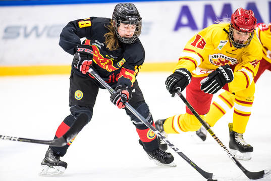 Skåne/Blekinges Elsa Ekstrand och Smålands Mira Markström