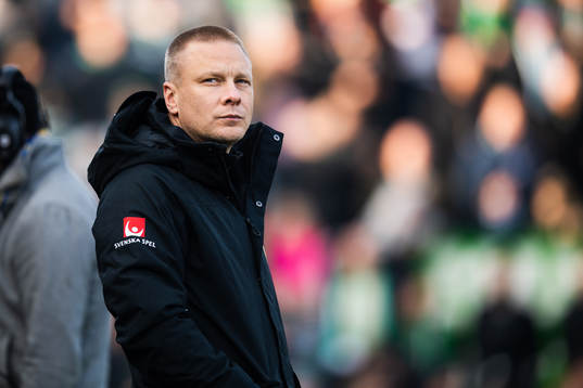 Hammarbys tränare Stefan Billborn