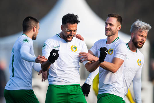 Hammarbys Imad Khalili jublar