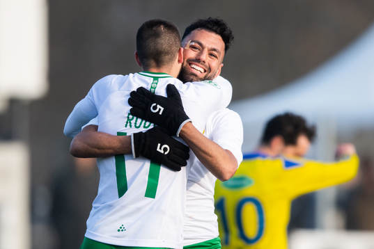 Hammarbys Imad Khalili jublar