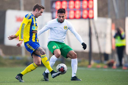 Eskilsminnes Casper Seger och Hammarbys Imad Khalili