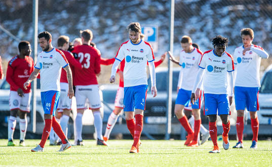 Helsingborgspelarna deppar