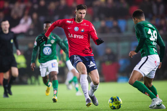 Örgrytes Alibek Aliev och Jönköpings Alexander Jallow