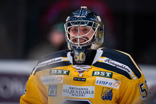 Södertäljes målvakt Alexander Sahlin