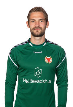 Kalmars målvakt Lukas Hägg Johansson