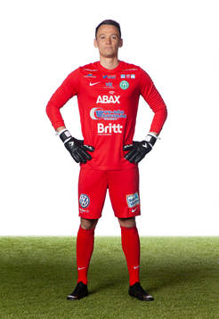 Västerås målvakt Anton Fagerström