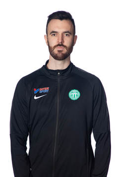 Västerås players manager Robin Blommé