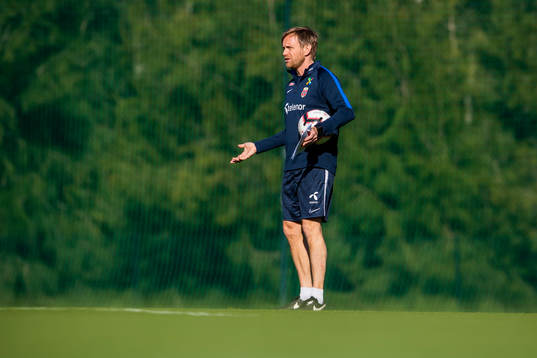Martin Sjögren, head coach of Norway