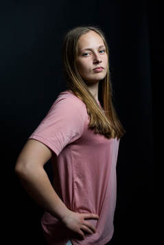 Goalkeeper Aurora Mikalsen of Norway poses for a portrait