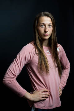 Goalkeeper Cecilie Fiskerstrand of Norway poses for a