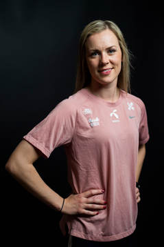 Stine Hovland of Norway poses for a portrait
