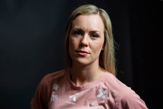 Stine Hovland of Norway poses for a portrait